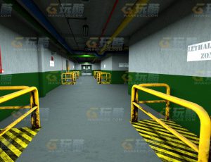 玩酷CG网—地下室走廊C4D模型