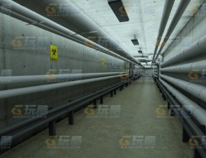玩酷CG网—基地走廊C4D模型