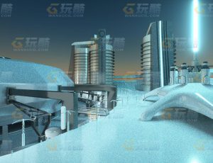 玩酷CG网—科技城C4D模型
