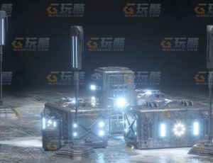 玩酷CG网—科技户外C4D模型