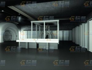 玩酷CG网—科技实验室2C4D模型