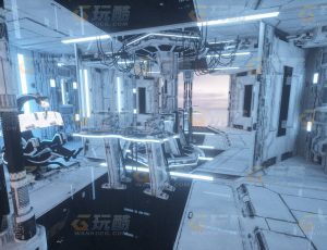 玩酷CG网—科技实验室4C4D模型