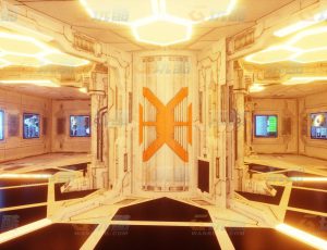 玩酷CG网—科技实验室5C4D模型