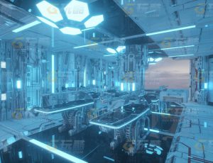 玩酷CG网—科技实验室6C4D模型