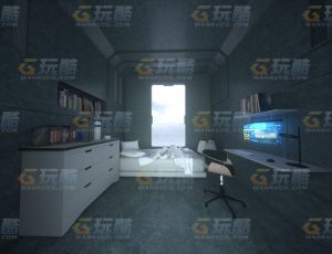 玩酷CG网—科技休息室2C4D模型