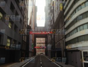 玩酷CG网—赛博朋克城2C4D模型