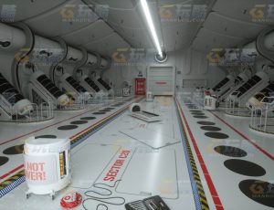 玩酷CG网—生化实验室C4D模型