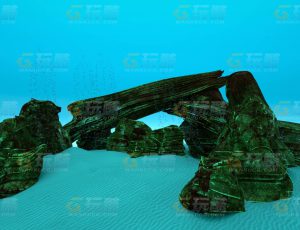 玩酷CG网—海底岩石2C4D模型