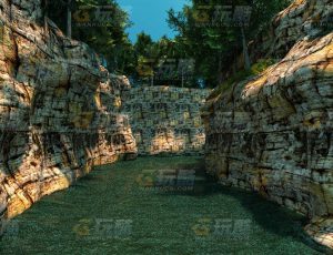 玩酷CG网—河流C4D模型