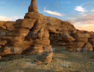 玩酷CG网—黄土坡C4D模型