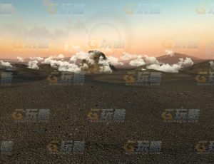 玩酷CG网—沙漠C4D模型