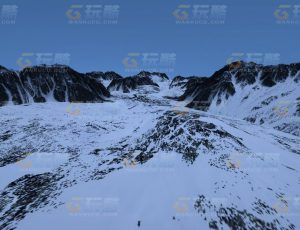 玩酷CG网—雪山C4D模型