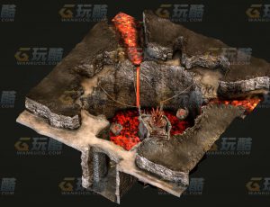 玩酷CG网—地狱窟C4D模型