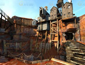 玩酷CG网—老矿区C4D模型