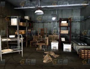 玩酷CG网—仓库C4D模型