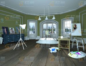 玩酷CG网—画室C4D模型