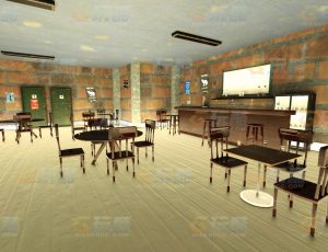 玩酷CG网—酒馆C4D模型