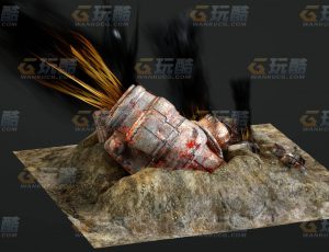 玩酷CG网—炮火台C4D模型
