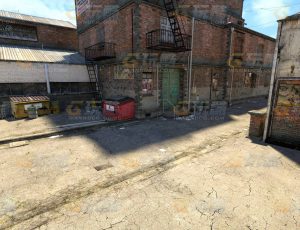 玩酷CG网—破旧街道C4D模型