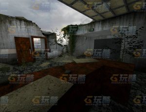 玩酷CG网—破旧医院C4D模型