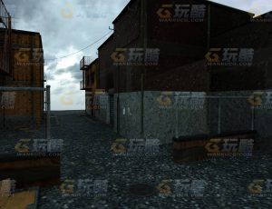 玩酷CG网—破损砖房C4D模型