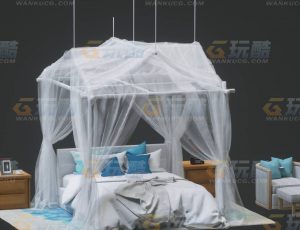 玩酷CG网—情趣房C4D模型