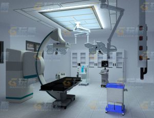 玩酷CG网—手术室C4D模型