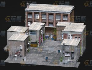 玩酷CG网—小街角C4D模型