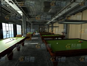 玩酷CG网—休闲室C4D模型