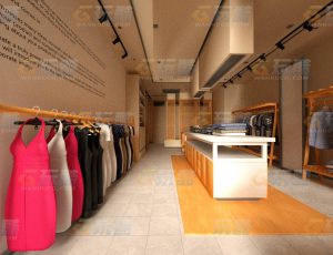 玩酷CG网—衣服商店C4D模型