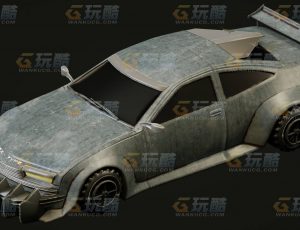 玩酷CG网—改装车C4D模型
