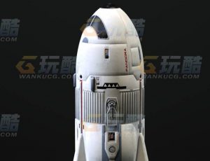 玩酷CG网—火箭C4D模型