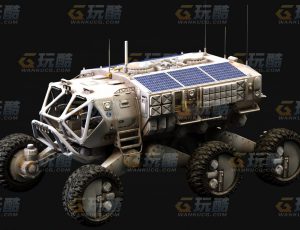 玩酷CG网—火星车C4D模型