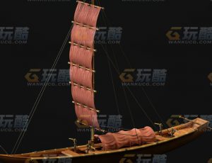 玩酷CG网—日本渔船C4D模型
