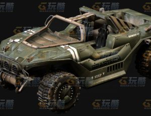 玩酷CG网—四驱战斗车C4D模型