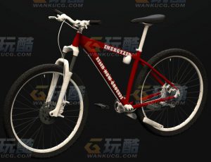 玩酷CG网—自行车C4D模型