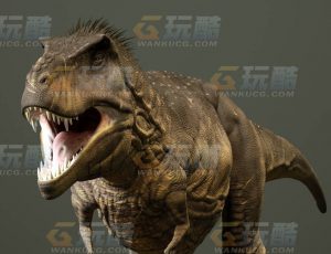 玩酷CG网—霸王龙C4D模型