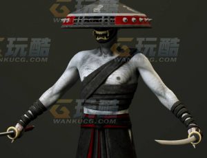 玩酷CG网—变异鬼剑士C4D模型