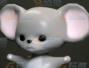 玩酷CG网—卡通老鼠C4D模型