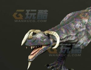 玩酷CG网—龙6C4D模型