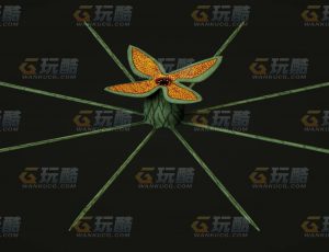 玩酷CG网—食人花2C4D模型