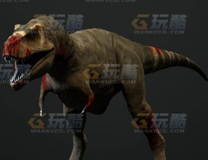 玩酷CG网—嗜血龙C4D模型