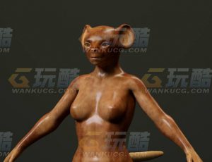 玩酷CG网—鼠人C4D模型