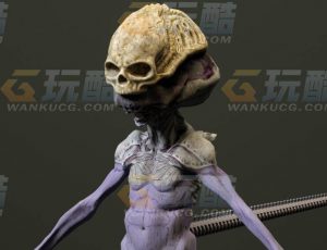 玩酷CG网—小异形C4D模型