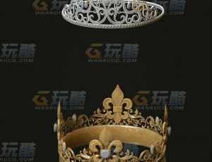 玩酷CG网—皇冠C4D模型