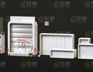 玩酷CG网—科技装置C4D模型