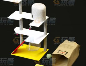 玩酷CG网—猫用具C4D模型