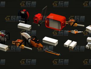 玩酷CG网—装修工具C4D模型