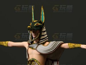 玩酷CG网—法老王C4D模型