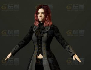 玩酷CG网—黑寡妇C4D模型